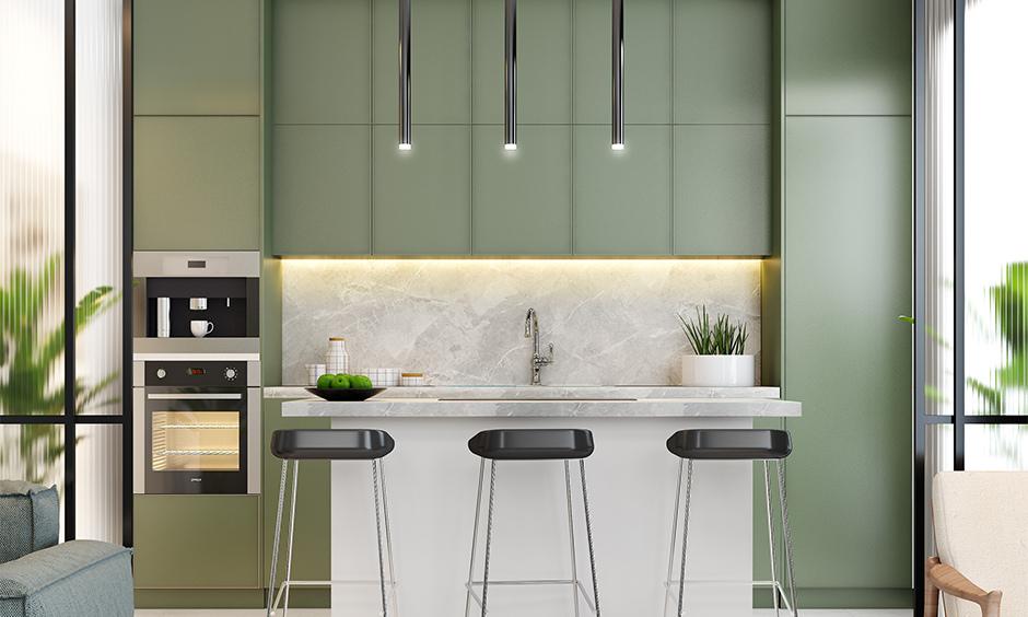 Smooth particle board surface used in contemporary furniture design