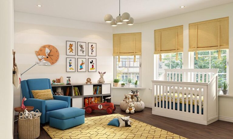 Creative Kids’ Bedrooms: Play And Study in One Space
