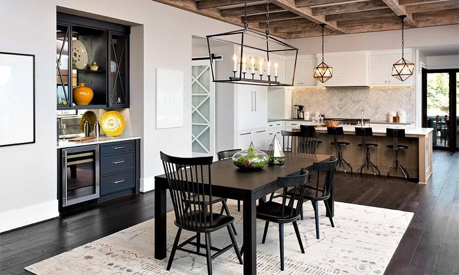 Dining table shapes like rectangular, round, and square for homes