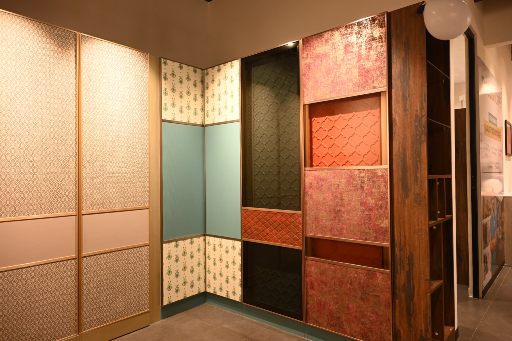 Custom bedroom wardrobe design by Bhubaneswar designer, merging style with practical storage solutions.