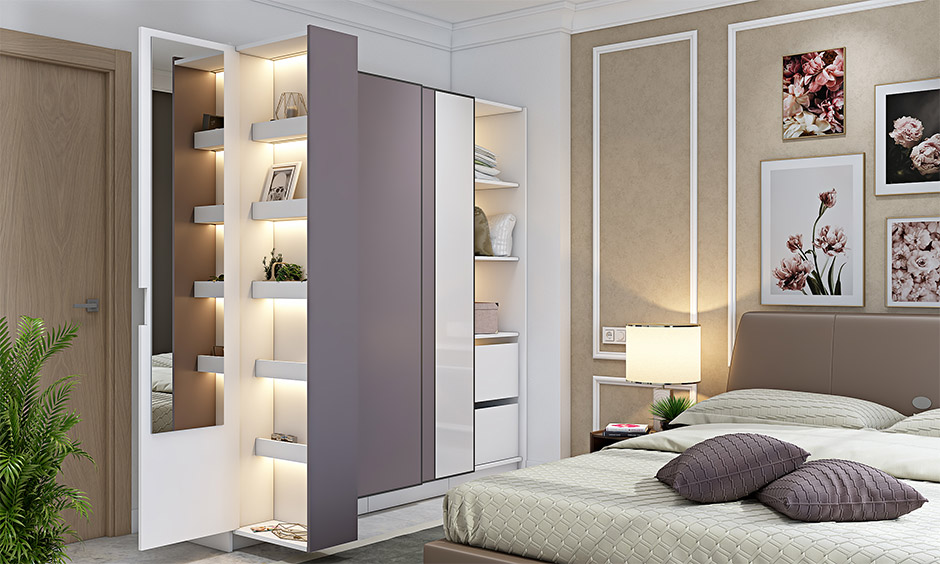 Budget-friendly corner wardrobe designs to maximise space