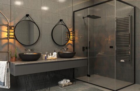 Elegant monochromatic interior design with cohesive single-hue decor style.