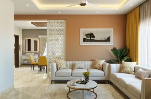 Gypsum plaster for walls for a simple and elegant look