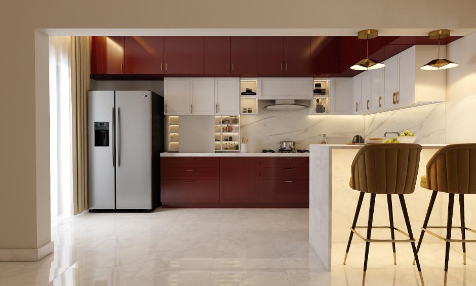 Kitchen colour trends featuring earthy neutrals and deep accent shades