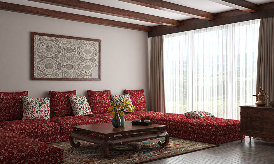  Glossy false ceiling designs for a low-height room, which creates depth in the room