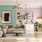 Living room trends 2026 with modern colours, furniture, lighting, and décor ideas.