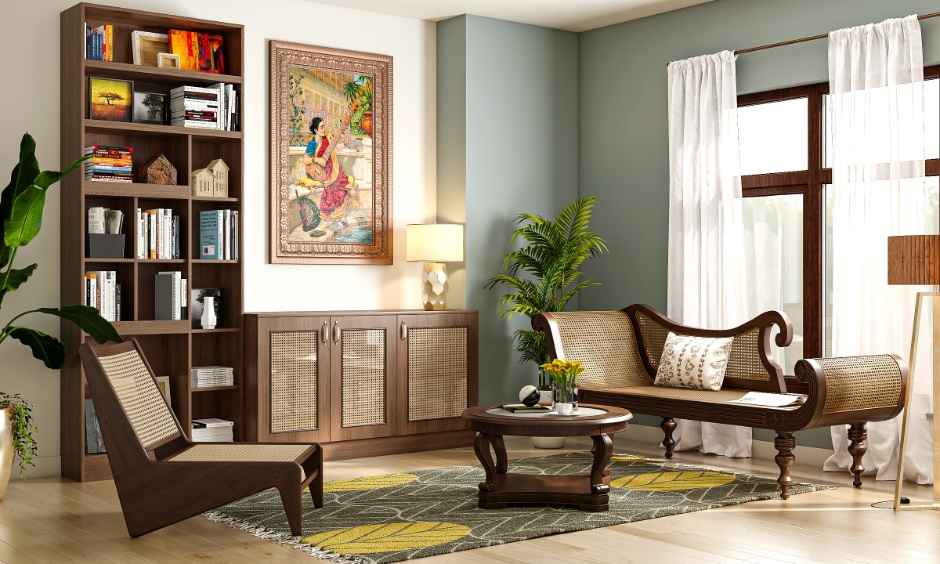 Top 10 living room design trends 2026 with smart furniture, earthy tones, and sustainable décor.