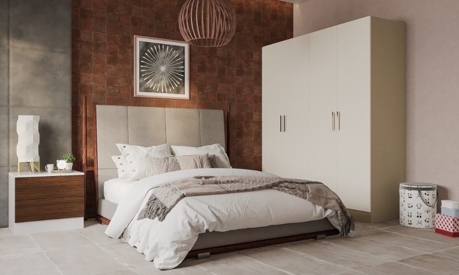 Modern room showing calming 2026 bedroom colour trends that influence mood and comfort.