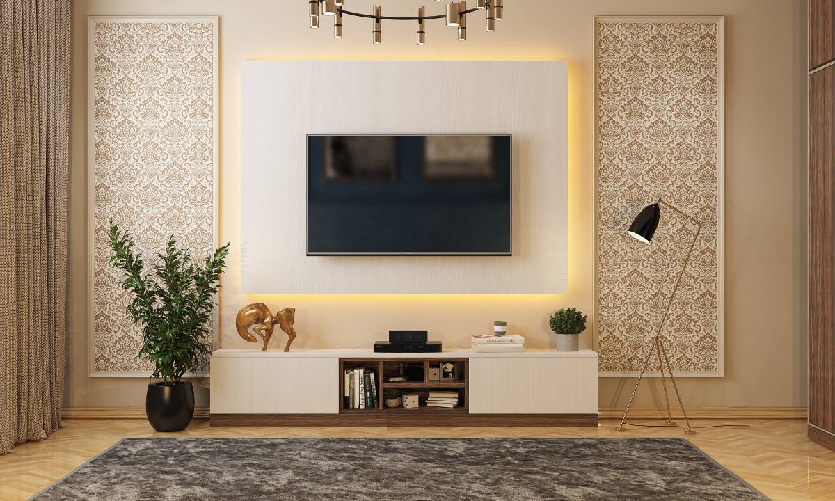 Modern 2 BHK modular interior design with cost calculator estimate