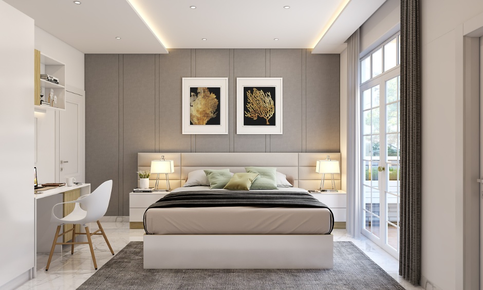 Cost of 1 bhk interior in Bengaluru, comparing carpenter work with modular firm solutions.