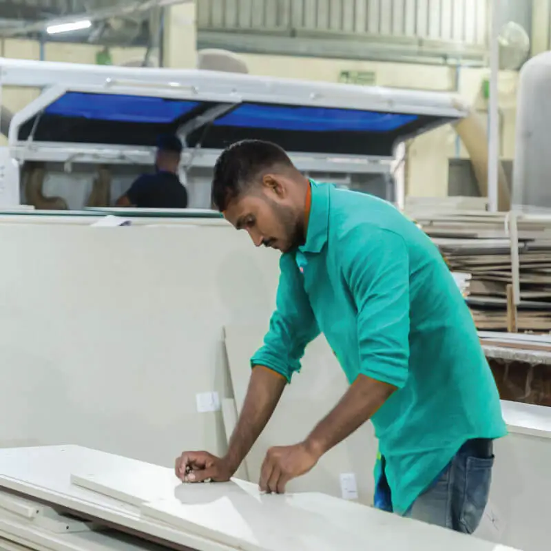 DesignCafe 25-year wardrobe warranty