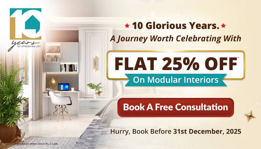 DesignCafe New Year Offer: Save 25% on Home Interior