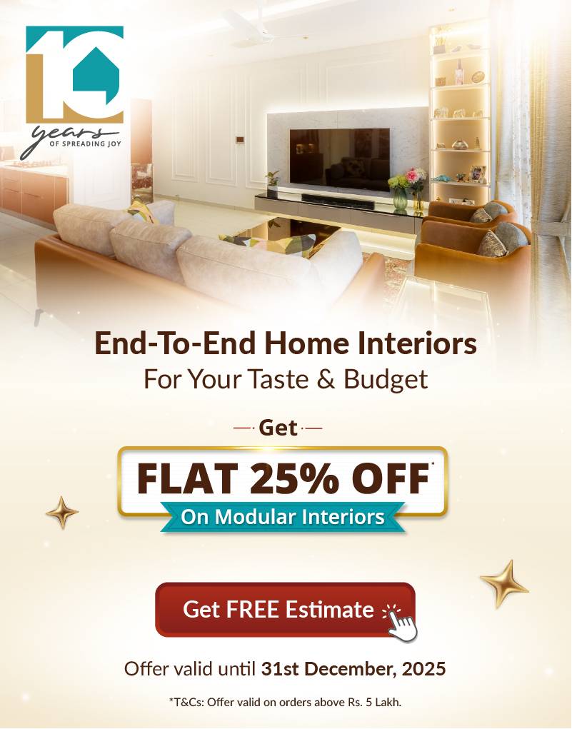 DesignCafe New Year Offer: Save 25% on Home Interior