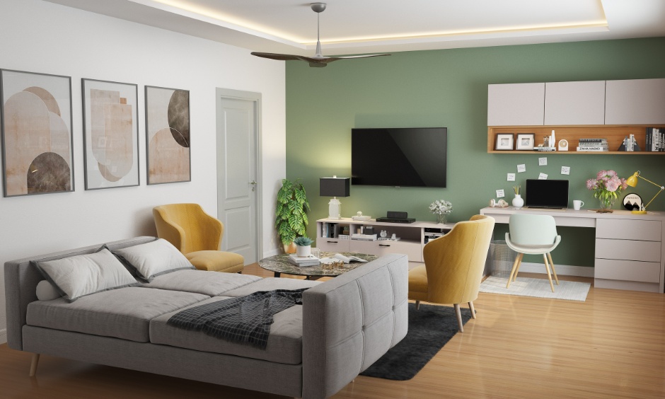 Sleeper sofa design with built-in mattresses to provide the best sleep