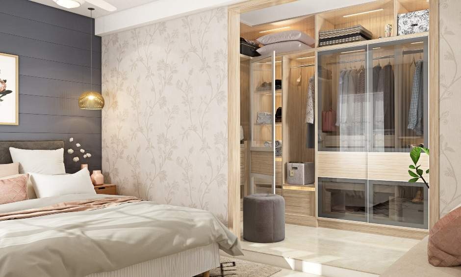 Wardrobe cost varies based on materials, finishes, and storage design in modern homes