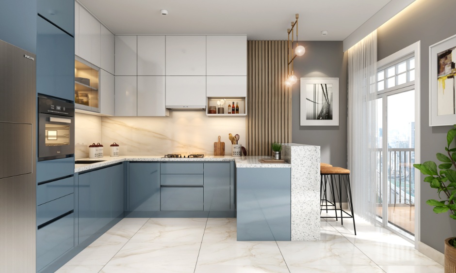 Latest kitchen cabinet colour trends for 2026 featuring warm neutrals and bold dark tones.