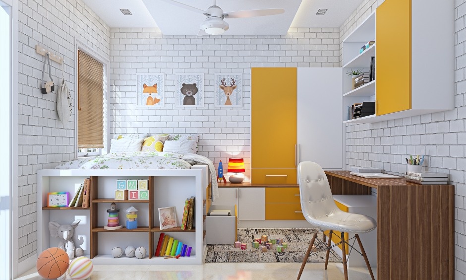 Trend in kids' room lighting design combines ambient and playful fixtures for a cosy, imaginative space.