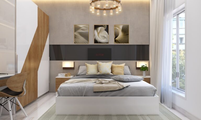 View of Budget-Friendly Minimalist Bedrooms That Look High-End