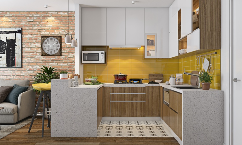 Cost breakdown for different modular kitchen layouts in Kolkata, highlighting budget options.