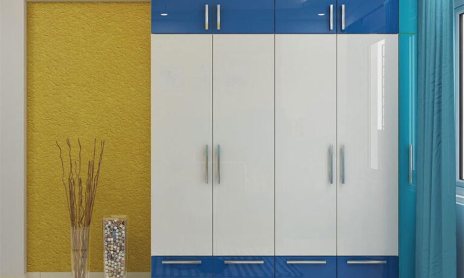Laminated wardrobe door design highlighting durability and suitability for high-use spaces
