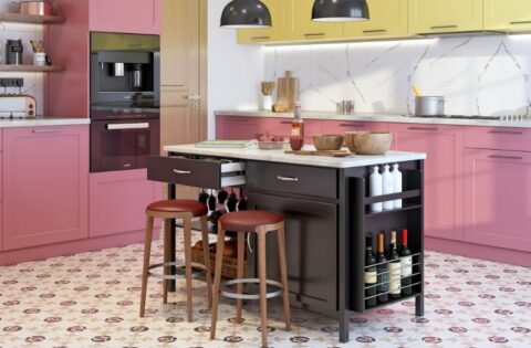 Versatile kitchen table with storage that meets your every need