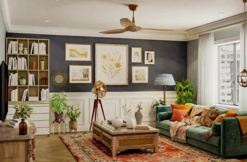 Wall Colour Combination for Living Room: Top Pairing Ideas