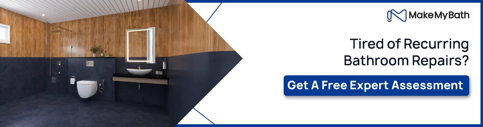 Tired of recurring bathroom repairs? Get a free expert assessment.