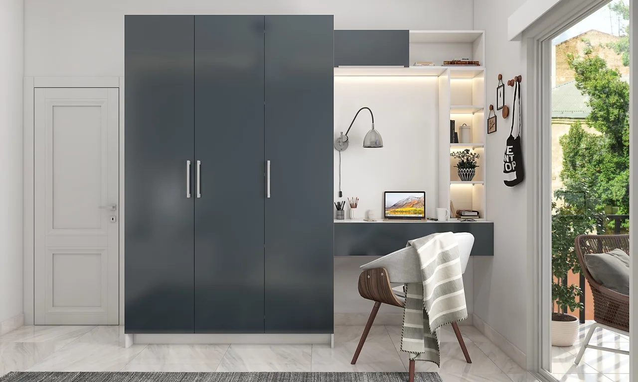 Laminate finish for wardrobe cabinets