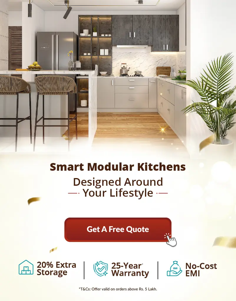 Home interiors designed by best interior designers in Bangalore, Mumbai, Hyderabad, Chennai, Kolkata, India