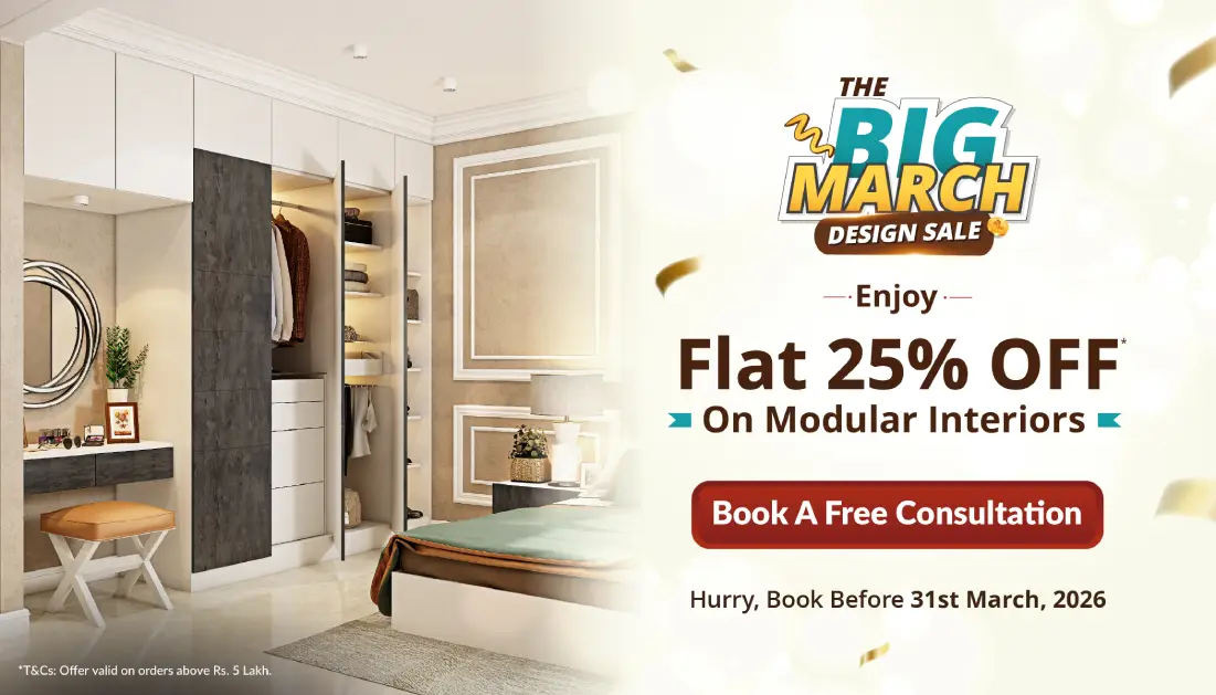 DesignCafe New Year Offer: Save 25% on Home Interior