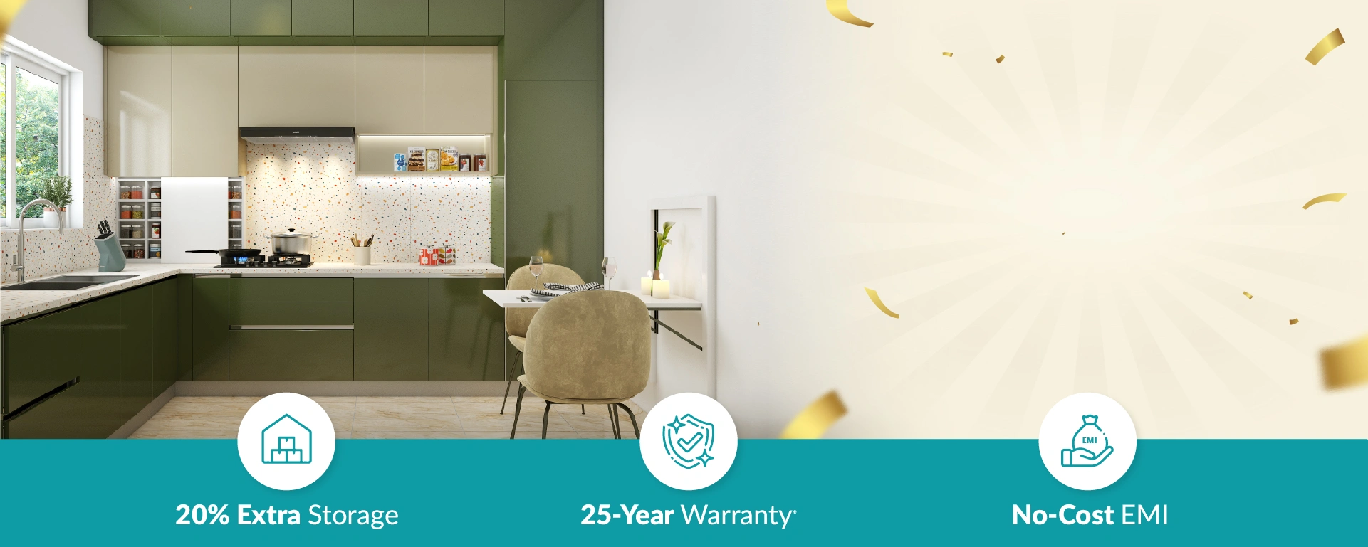 Modular kitchens in Ahmedabad designed for every house