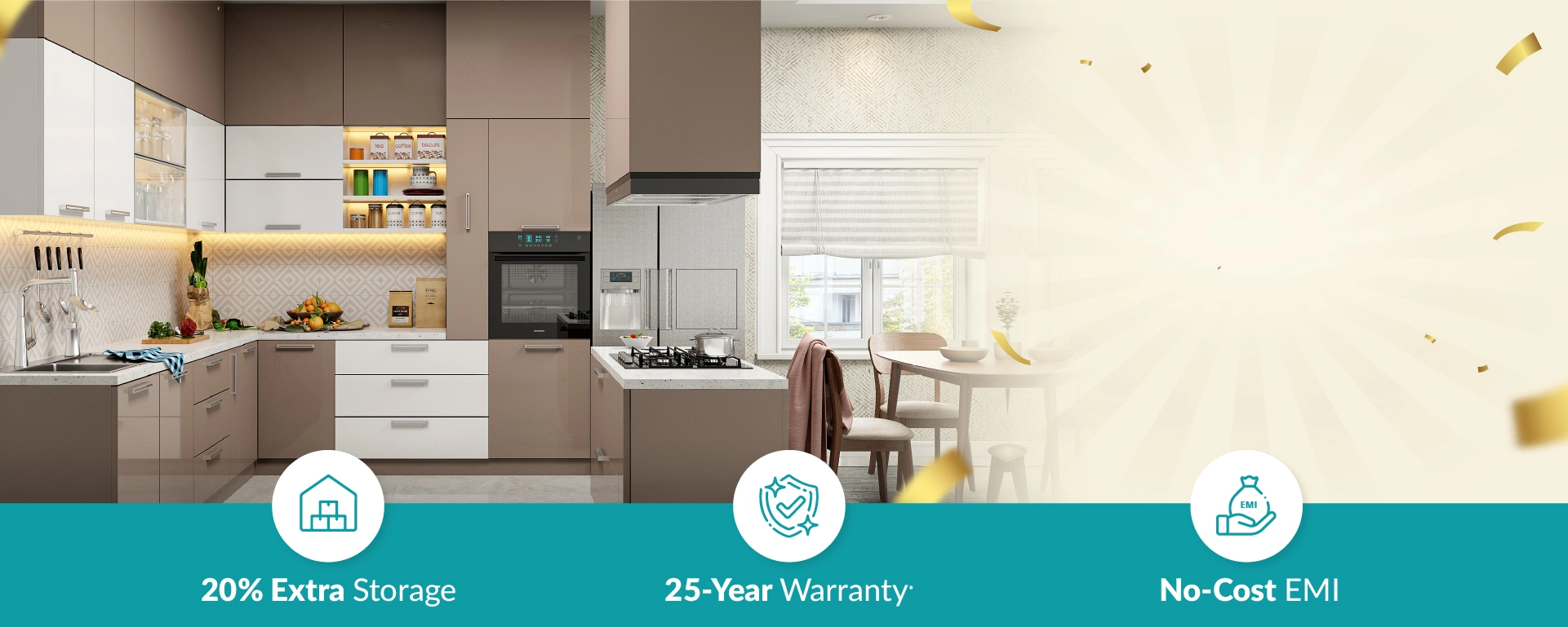 Modular kitchens in Kolkata designed for every house