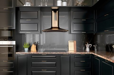 Affordable luxury kitchen design ideas that create an elegant look using smart layouts and finish choices.