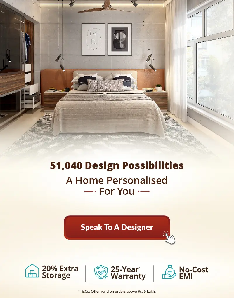 Top interior designers in India providing space-saving solutions for your home interiors