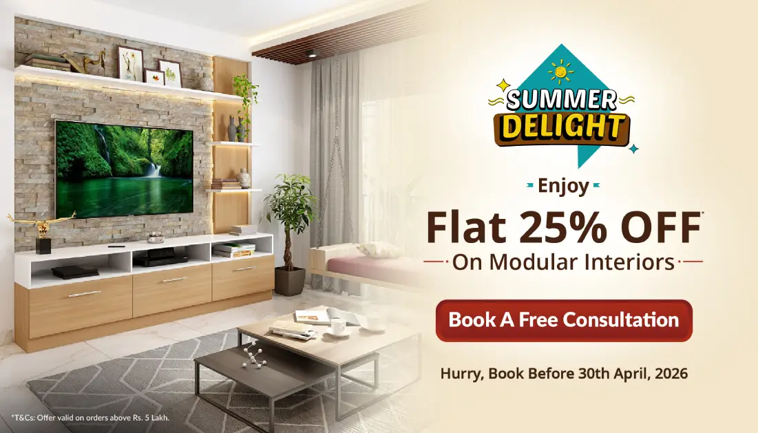 DesignCafe New Year Offer: Save 25% on Home Interior