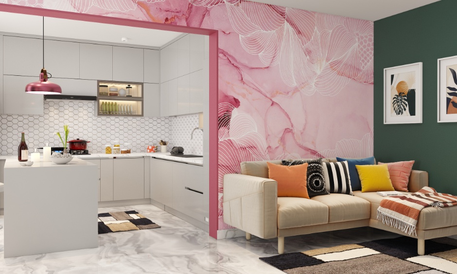 Wall finishes and materials impacting 2BHK interior design cost in Kolkata homes