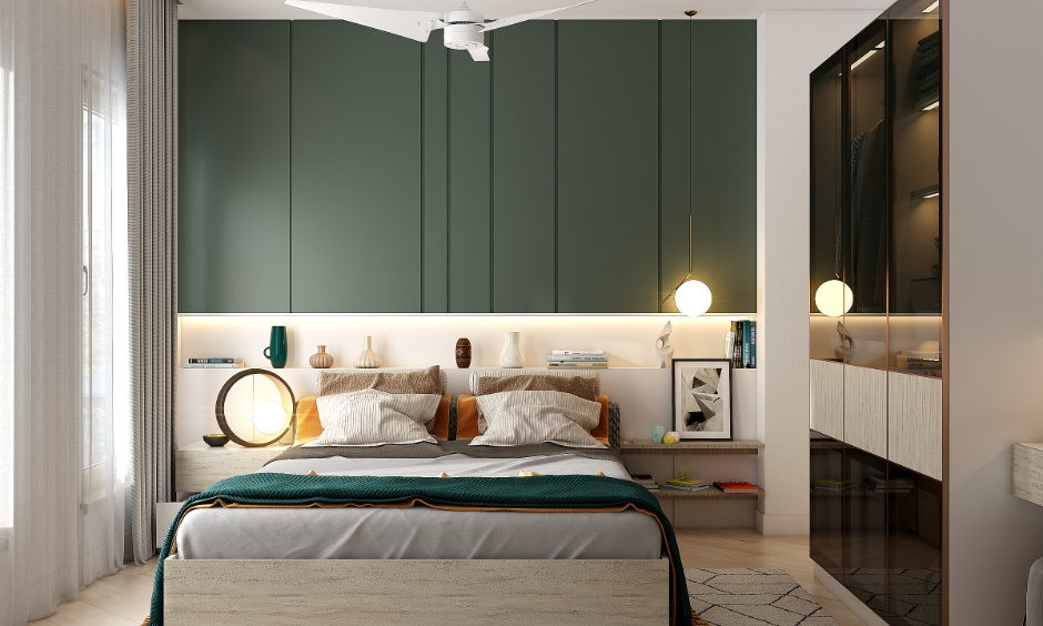 Professionally designed 2BHK bedroom showing smart planning and cost-efficient interiors