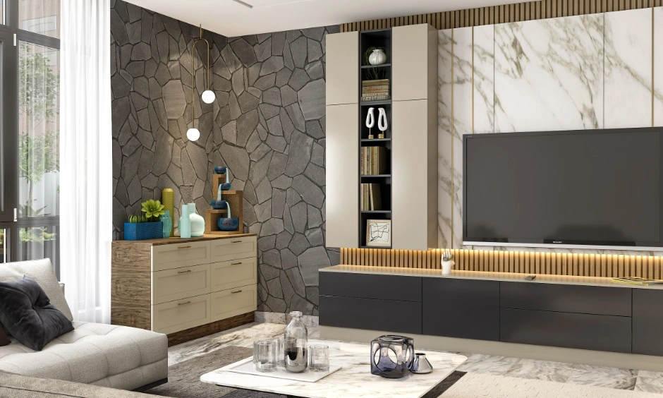 Interior design enhances architectural spaces through better layout, materials and usability.