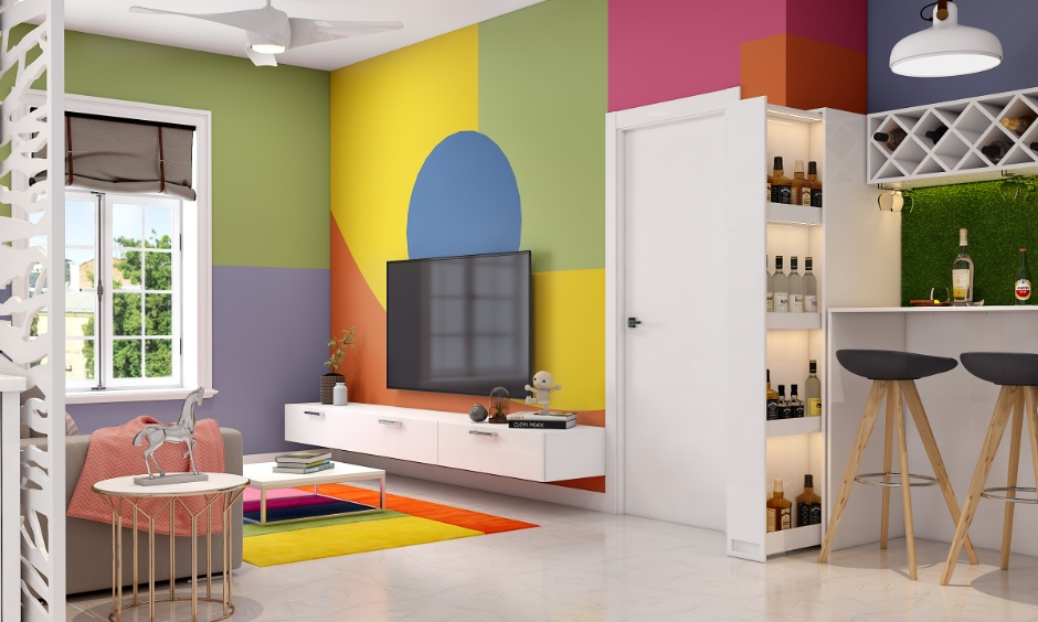 Bold colour-blocking and vibrant accents show why dopamine decor remains popular.