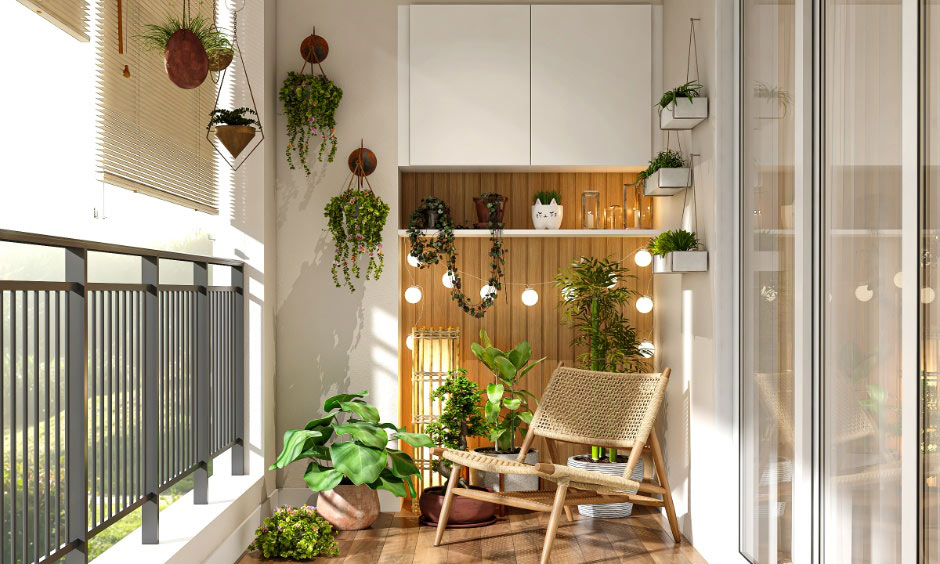 Biophilic interior designs, which include natural textures, water elements and outdoor views