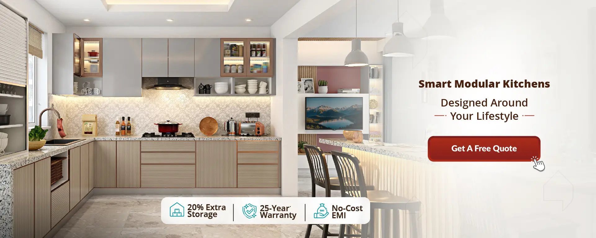 Home interiors designed by best interior designers in Bangalore, Mumbai, Hyderabad, Chennai, Kolkata, India