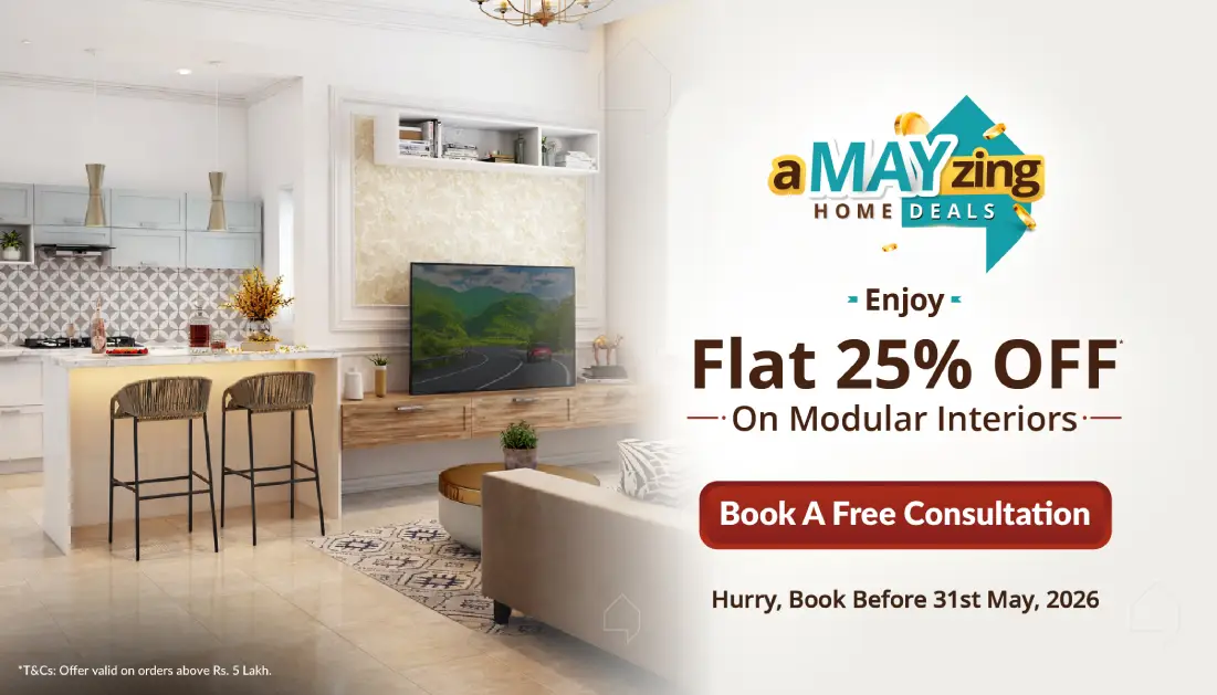 DesignCafe New Year Offer: Save 25% on Home Interior