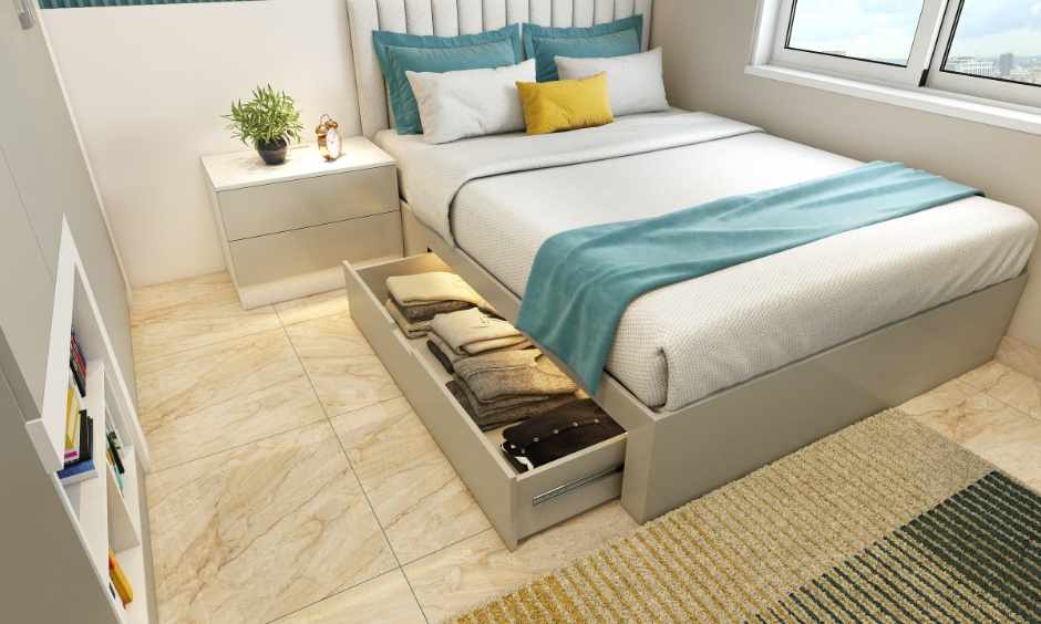 Small apartment storage ideas using smart layouts, vertical space and clutter-free design