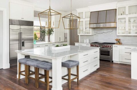Modern modular kitchen design in Ahmedabad with premium finishes and spacious layout.