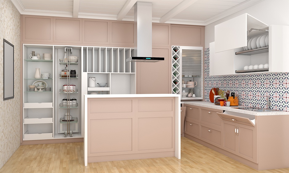 Installing soft-close cabinet hinge tips.