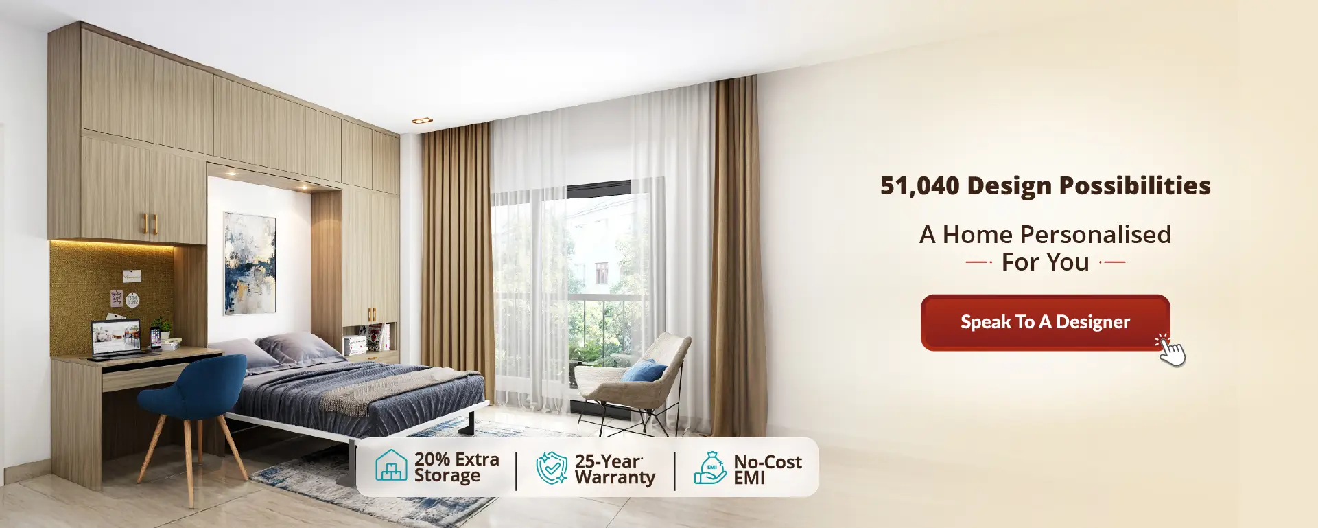 Top interior designers in India providing space-saving solutions for your home interiors