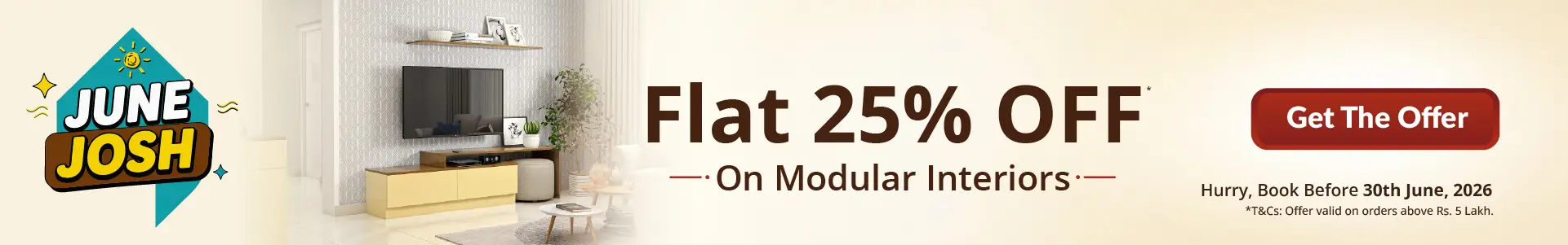 DesignCafe New Year Offer: Save 25% on Home Interior