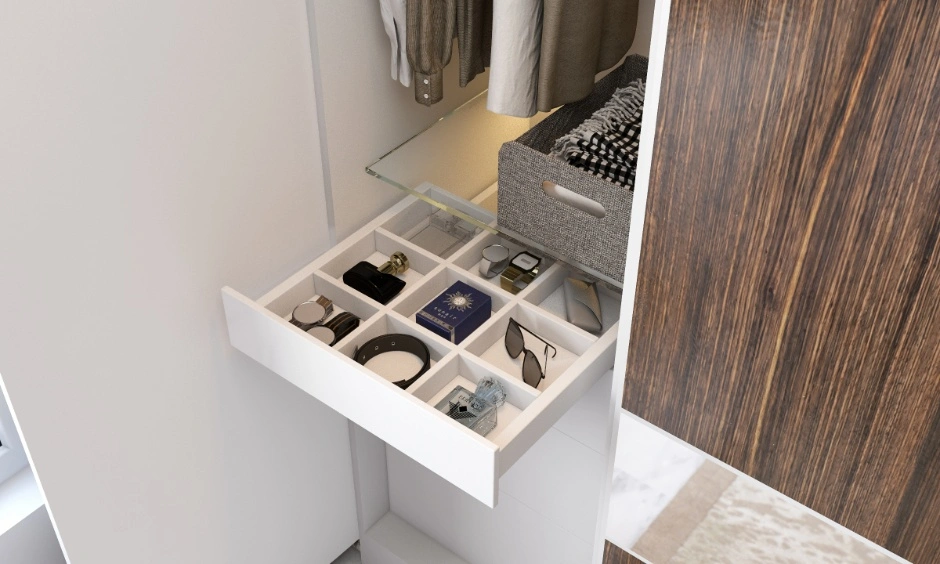 Moisture-resistant wardrobe materials help maintain durability in humid conditions.