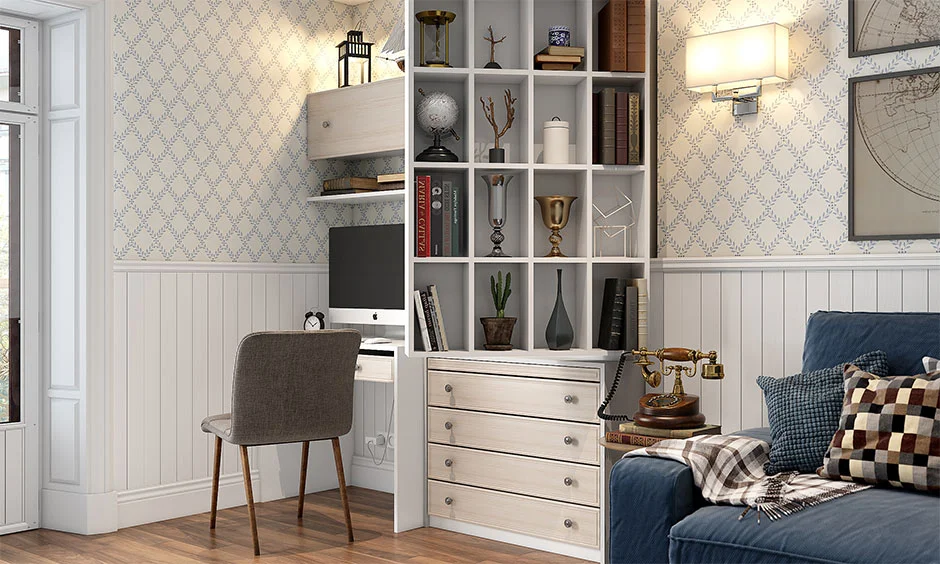 Warm lamps brighten living room corners while creating a comfortable and inviting atmosphere.