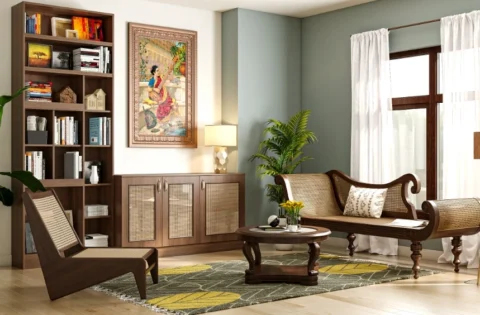 A well-designed home interior layout aligned with a west facing house vastu plan 30x40.